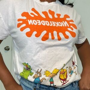 Nickelodeon 90s Crop Top🧡